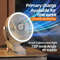 Portable Camping Fan With LED Light And Rechargeable Battery 1