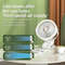 Portable Camping Fan With LED Light And Rechargeable Battery 5