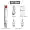 Professional High Frequency Beauty Instrument Wireless Rechargeable Skin Tightening Tool 12
