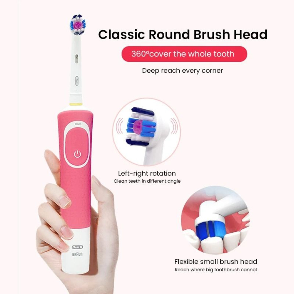 Rechargeable Electric Toothbrush With Timer And Waterproof Design For Deep Cleaning 1