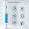 Rechargeable Electric Toothbrush With Timer And Waterproof Design For Deep Cleaning 2