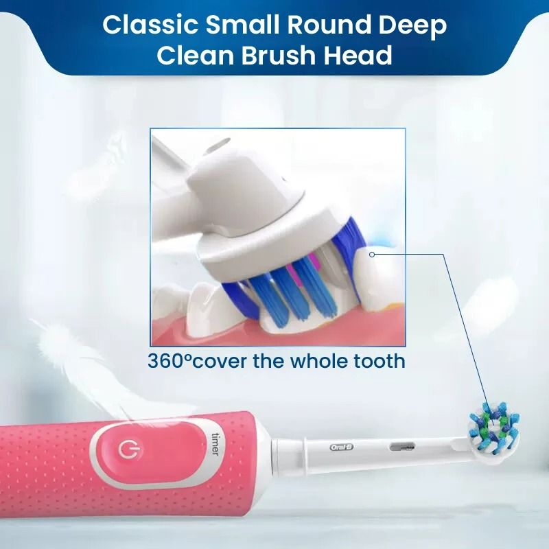 Rechargeable Electric Toothbrush With Timer And Waterproof Design For Deep Cleaning 3
