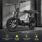 Electric Scooter With Seat For Adults 16 Inch Fat Tire All Terrain Commuter Ebike With Basket 4