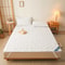 Waterproof Mattress Protector Breathable Noiseless Mattress Cover With Elastic Straps 7