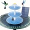 Solar Bird Bath Water Fountain With 3 Tier Design And Detachable Pump 8