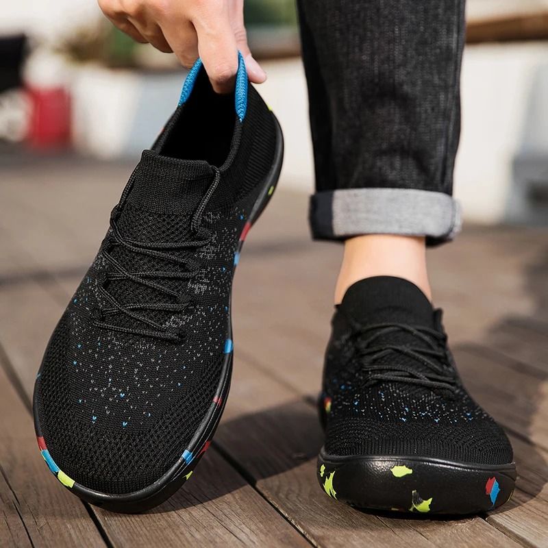 Mens Wide Casual Walking Shoes Soft Lightweight Comfort Fit 16