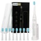 Electric Sonic Toothbrush Set With Travel Case And 10 Brush Heads 6
