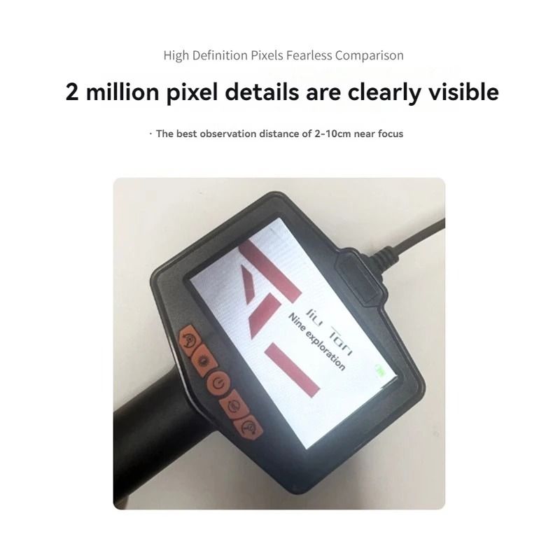Industrial Endoscope HD Inspection Camera With 43 Inch Screen And LED Lights 3