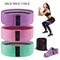 Fabric Resistance Bands Set 3pcs Non Slip Booty And Thigh Workout Loops 6