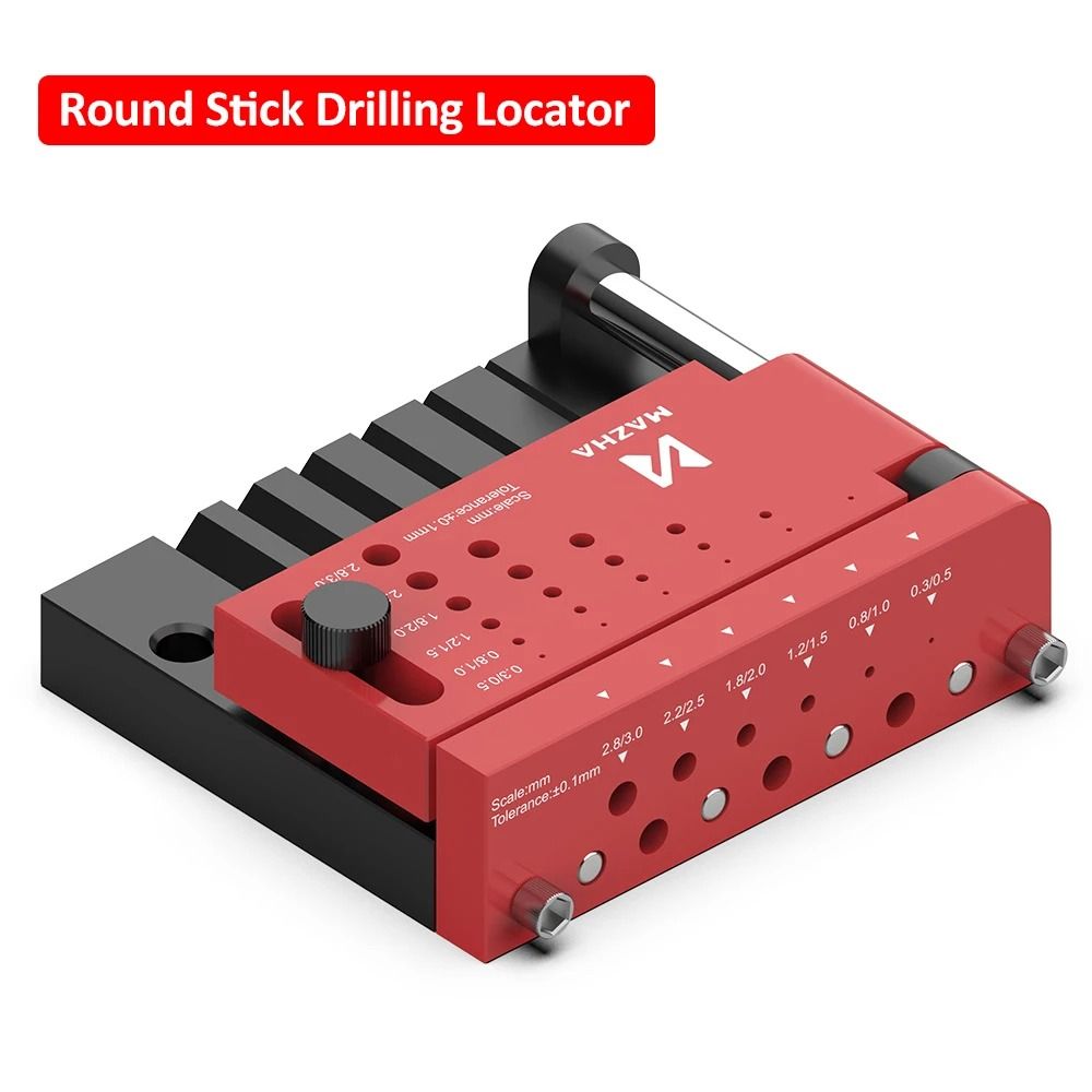 Round Rod Drilling Positioner Tool For DIY And Model Making 6