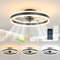 Modern LED Ceiling Fan With Remote Control And Silent Motor 3