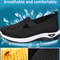 Women Breathable Knitted Sneakers Casual Low Top Shoes 2
