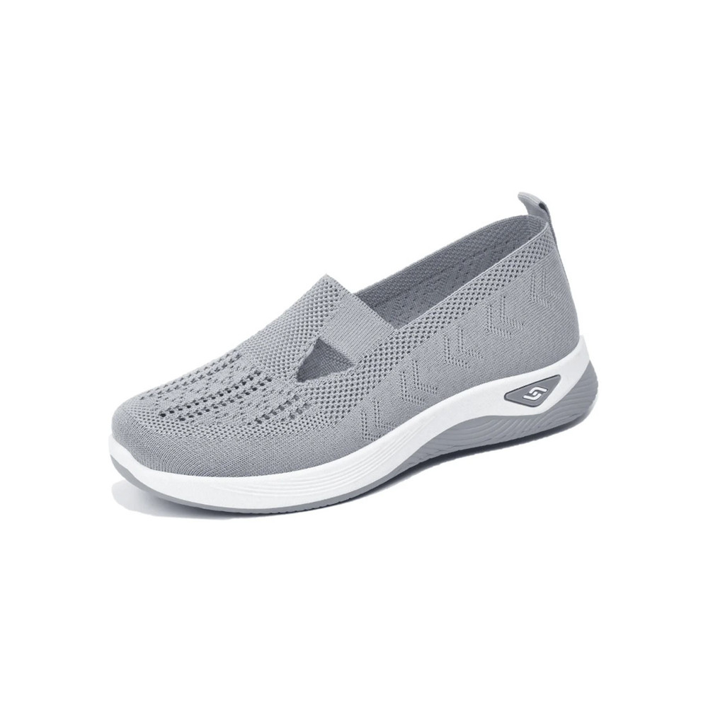 Women Breathable Knitted Sneakers Casual Low Top Shoes 12