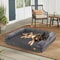 Extra Large Orthopedic Dog Bed With Washable Cover And Bolster Support 2