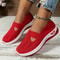 Summer Women Sneakers Breathable Slip On Walking Shoes 4