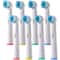 Electric Toothbrush Replacement Brush Heads Basic Cleaning Nozzle Compatible With D100 D25 D30 D32 9