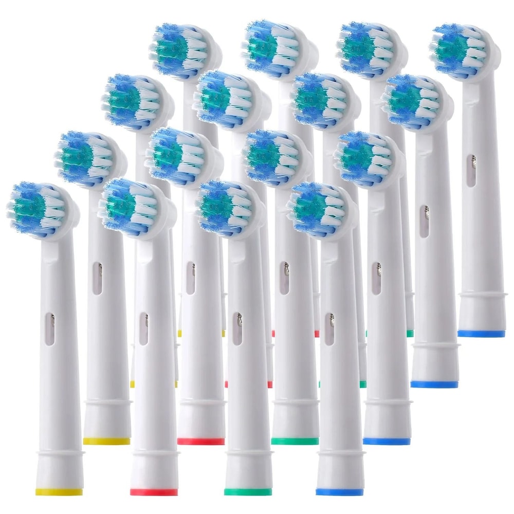 Electric Toothbrush Replacement Brush Heads Basic Cleaning Nozzle Compatible With D100 D25 D30 D32 11