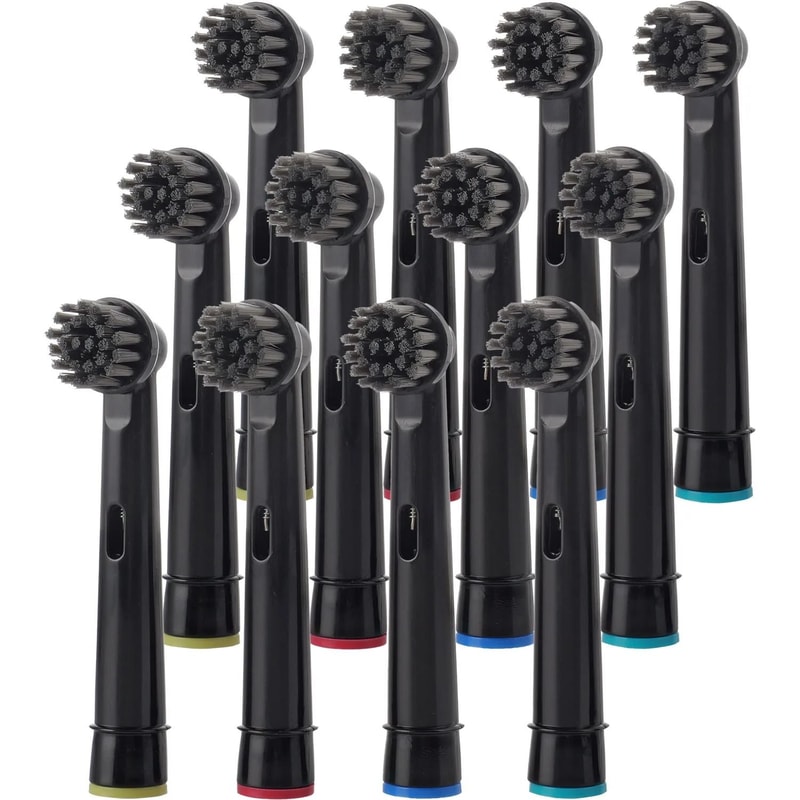 Electric Toothbrush Replacement Brush Heads Basic Cleaning Nozzle Compatible With D100 D25 D30 D32 13