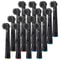 Electric Toothbrush Replacement Brush Heads Basic Cleaning Nozzle Compatible With D100 D25 D30 D32 14