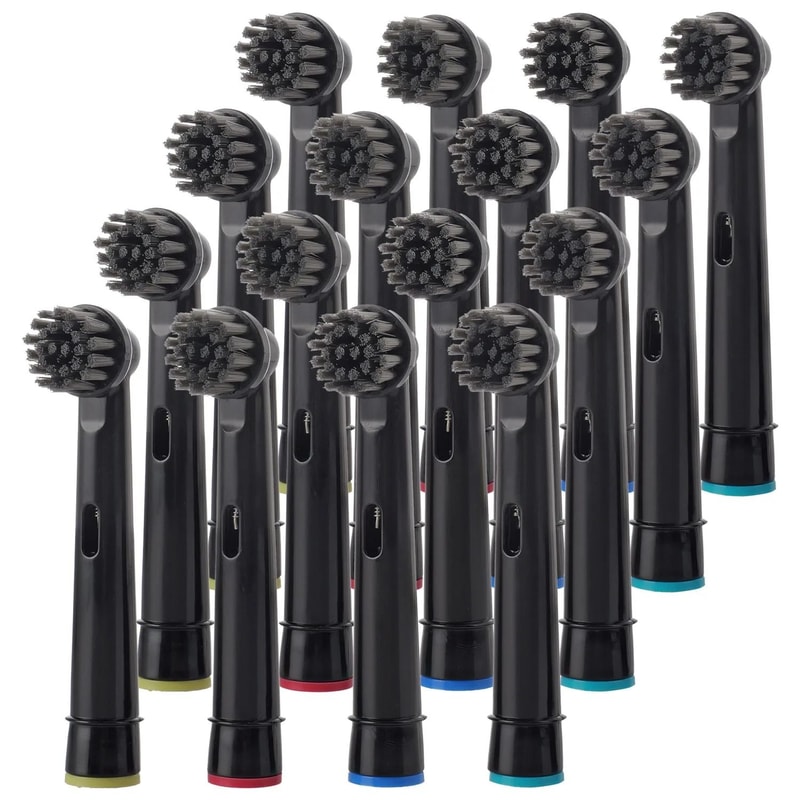 Electric Toothbrush Replacement Brush Heads Basic Cleaning Nozzle Compatible With D100 D25 D30 D32 14
