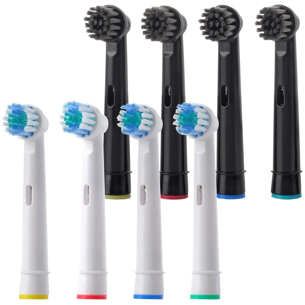 Electric Toothbrush Replacement Brush Heads Basic Cleaning Nozzle Compatible With D100 D25 D30 D32 15