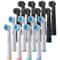 Electric Toothbrush Replacement Brush Heads Basic Cleaning Nozzle Compatible With D100 D25 D30 D32 16