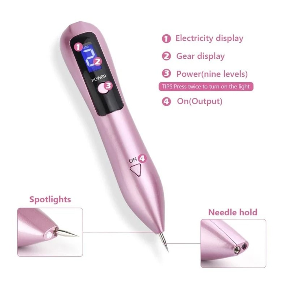Beauty Plasma Pen For Skin Tag Freckle Mole Tattoo Removal And Spot Care 4