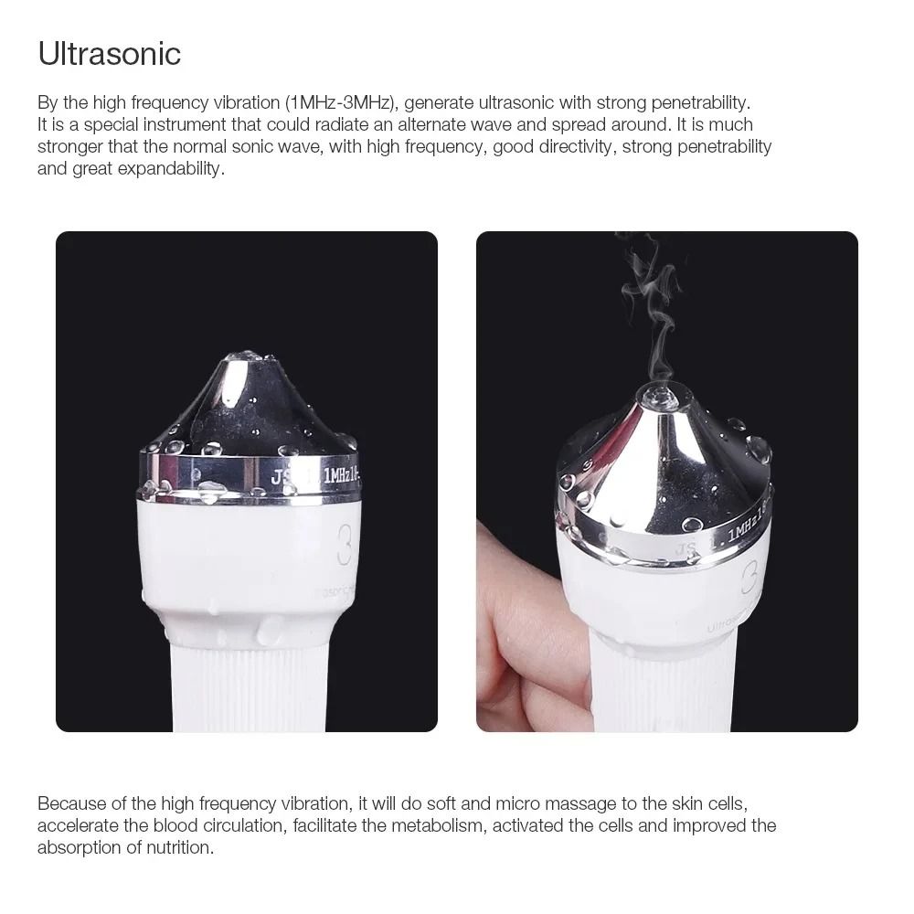 Ultrasonic Skin Care Facial Machine For Whitening Freckle Removal And Anti Aging 2