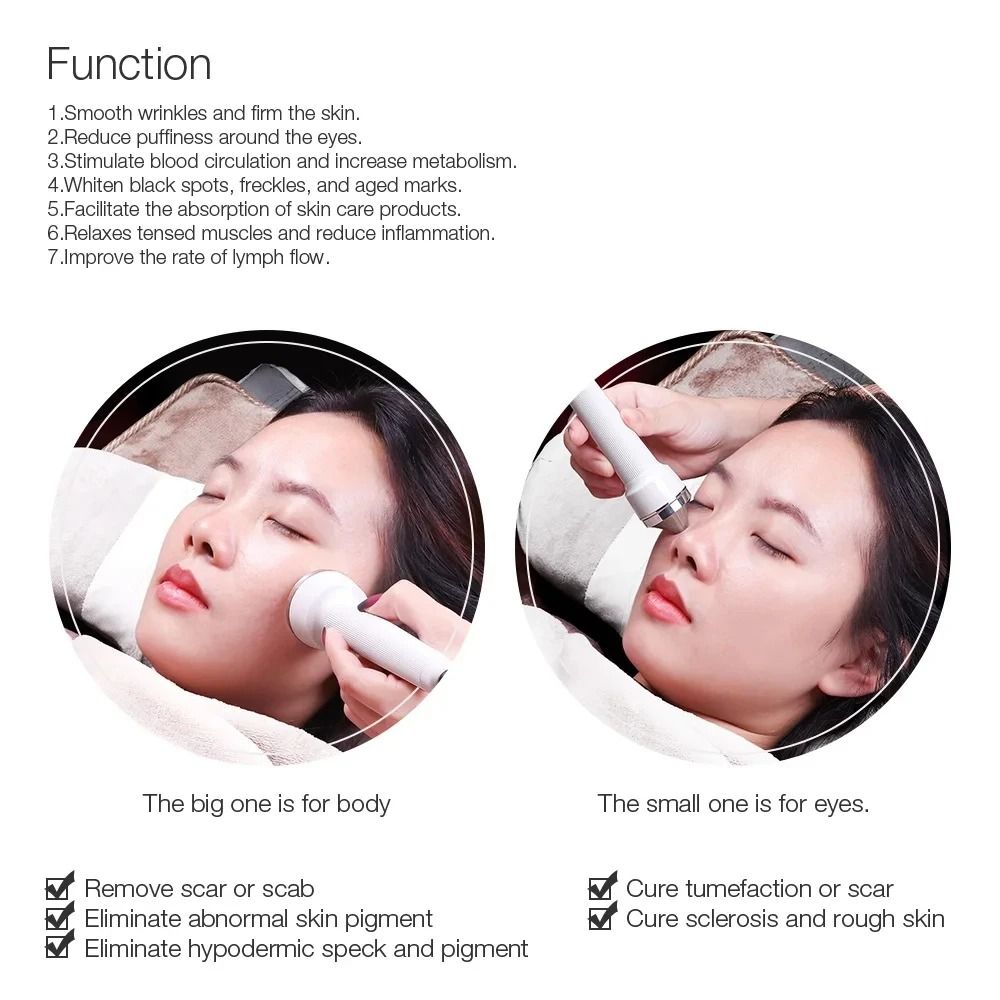 Ultrasonic Skin Care Facial Machine For Whitening Freckle Removal And Anti Aging 6