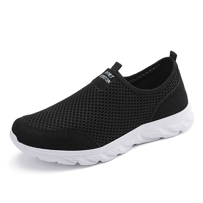 Lightweight Men Casual Shoes Breathable Slip On Sneakers Outdoor Walking Flats 7