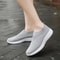 Women Vulcanized Shoes Slip On Casual Flats Comfortable Walking Loafers 2
