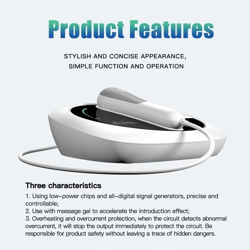 Ultrasound Physiotherapy Massage Device Muscle And Joint Pain Relief 5