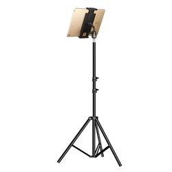 adjustable tripod tablet floor stand for ipad and tablets 4–13 inch