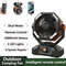 Portable Camping Fan With 20000mAh Battery 8 Speeds And LED Lantern 0