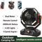 Portable Camping Fan With 20000mAh Battery 8 Speeds And LED Lantern 0