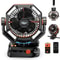 Portable Camping Fan With 20000mAh Battery 8 Speeds And LED Lantern 12