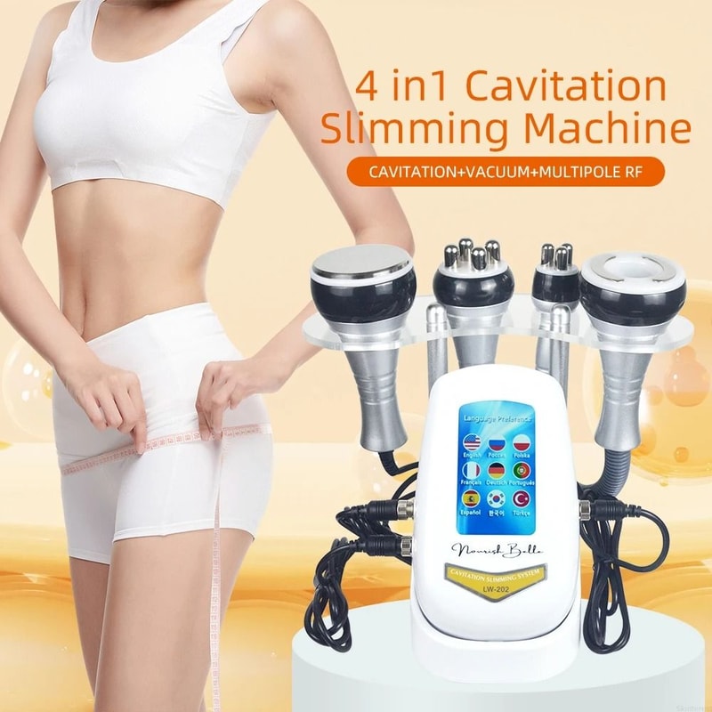 40K Body Slimming Massager Cavitation Machine For Face And Body Tightening And Lifting 0