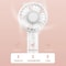 Portable Handheld Fan Mini USB Rechargeable Cooling Desk Fan 5