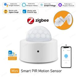 zigbee smart pir motion sensor infrared human body detector security alarm