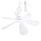 Silent USB Ceiling Fan With 6 Blades Hanging Canopy Fan For Camping Dorm Tent Bedroom 7