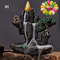 Mountains River Waterfall Incense Burner With 60 Backflow Cones 6
