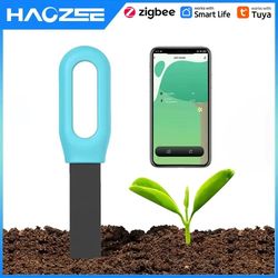 zigbee soil moisture and temperature sensor for smart plant care