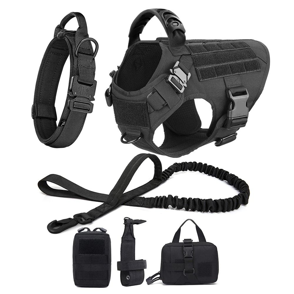 Large Dog Harness And Leash Set For Training And Walking 13
