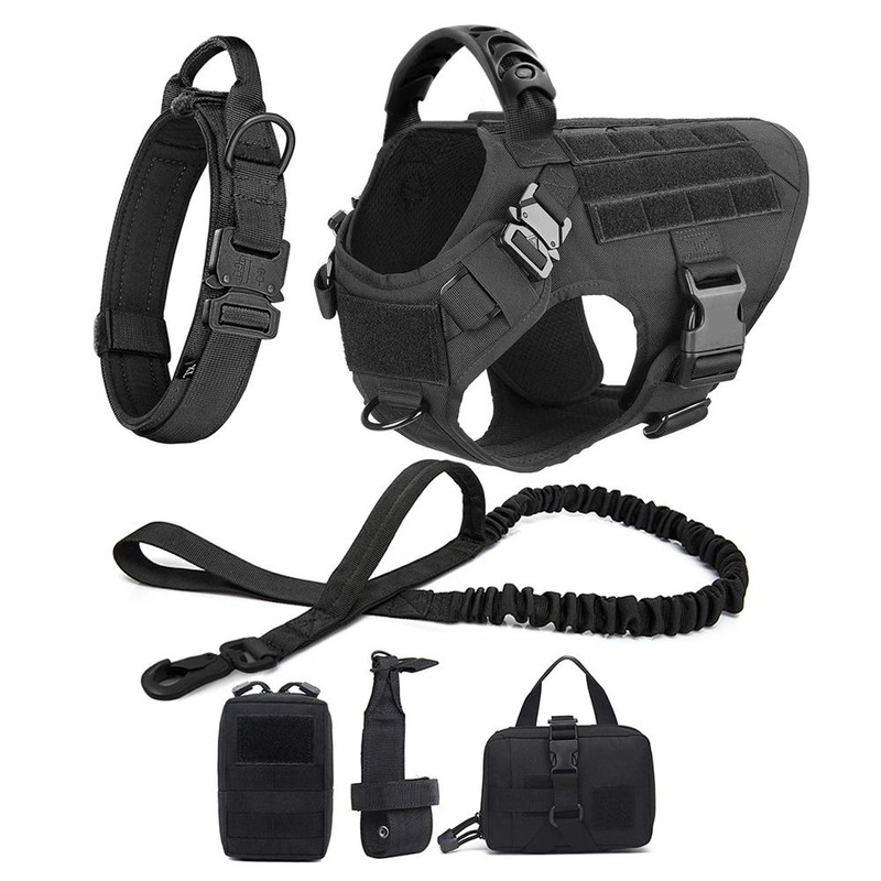 Large Dog Harness And Leash Set For Training And Walking 13