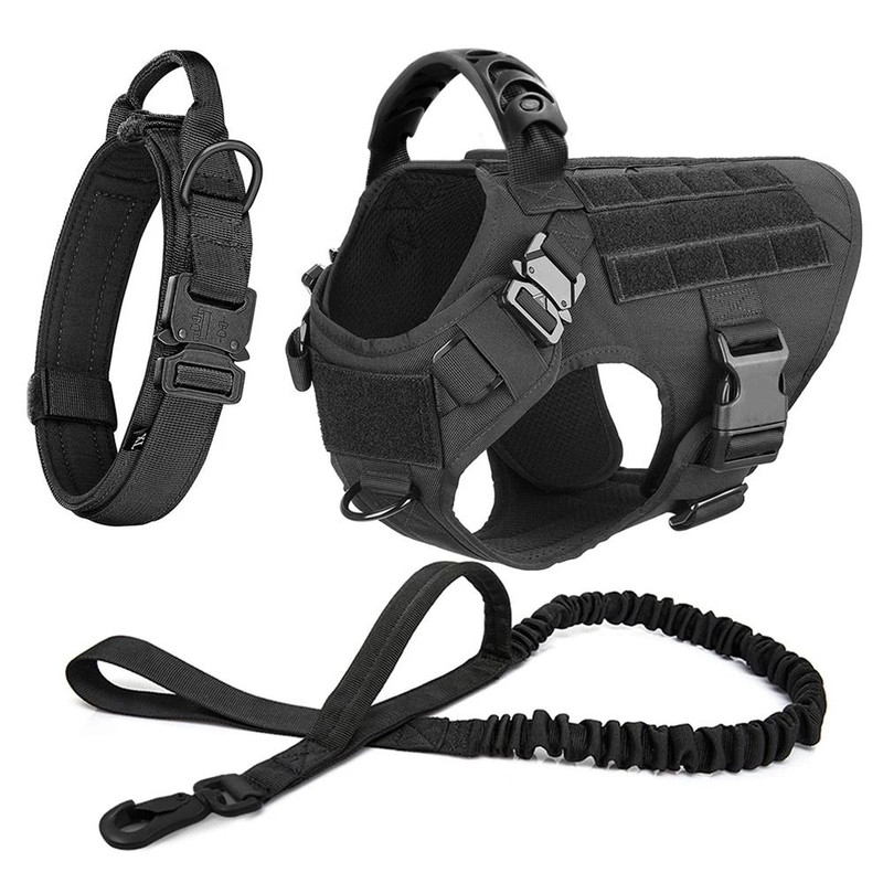 Large Dog Harness And Leash Set For Training And Walking 17