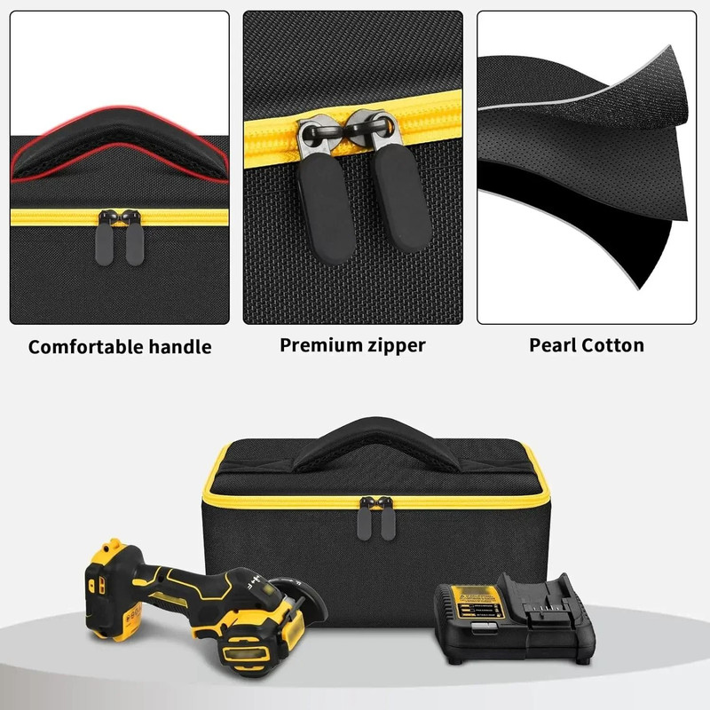 Storage Bag For 20V Max Cut Off Tool With Pockets And Organizer 3