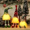 Christmas LED Gnome Ornaments Plush Faceless Doll Decorations 4