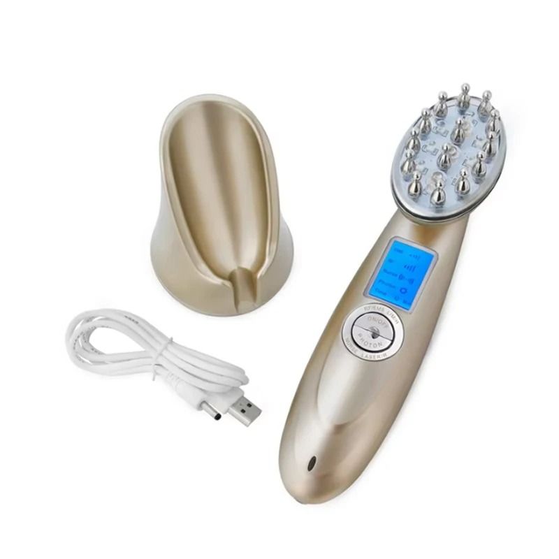 Electric Laser Hair Growth Comb With Red Light And Massage Therapy 5