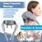 Wireless Neck And Shoulder Massager With Heat And Kneading 1