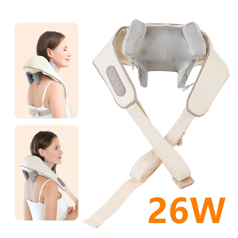 Wireless Neck And Shoulder Massager With Heat And Kneading 8